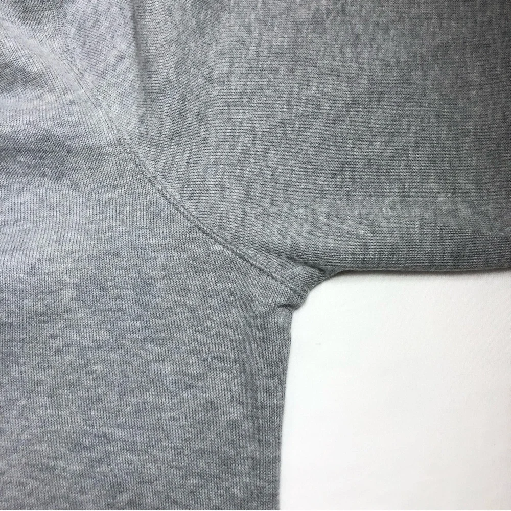 Polo Ralph Lauren Cotton Gray Embroidery Pony‎ 1/4 Zipper Pull Over Sweater XL